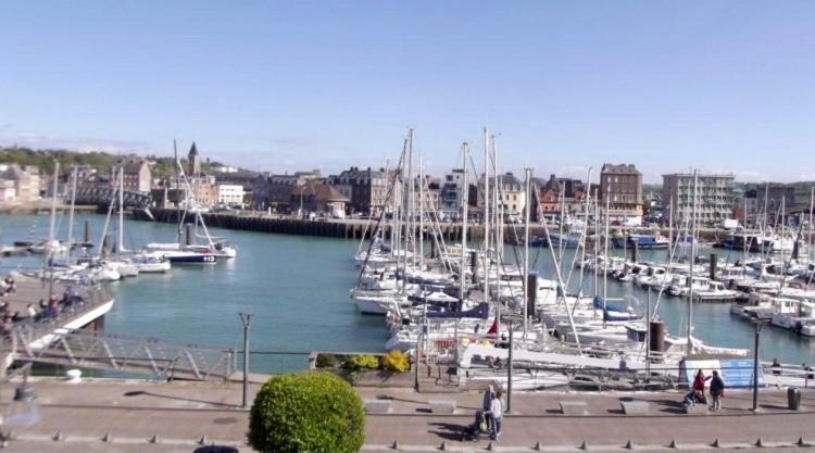 Ferienwohnung Le Quai 7 3E Dieppe Exterior foto